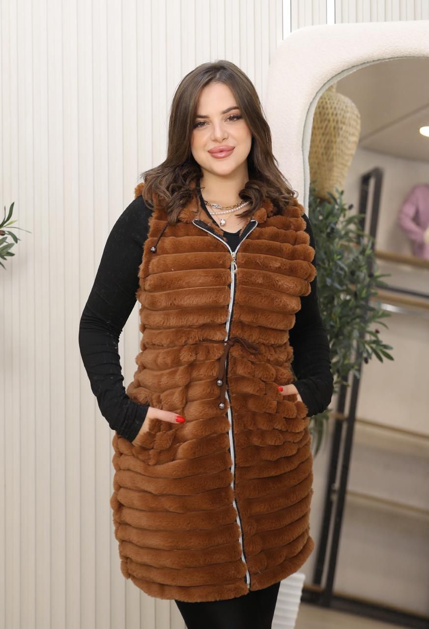 Veste Lapin Sans Manche